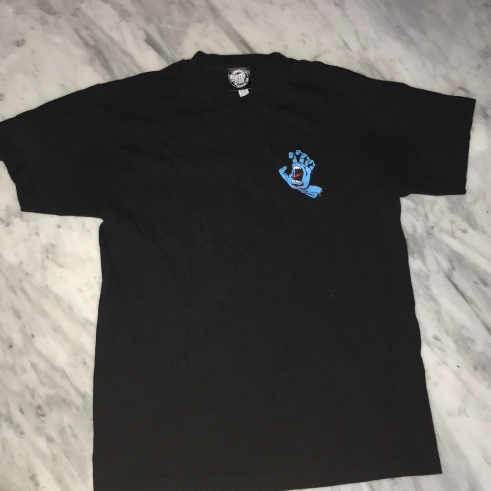 Black Santa Cruz Shirt